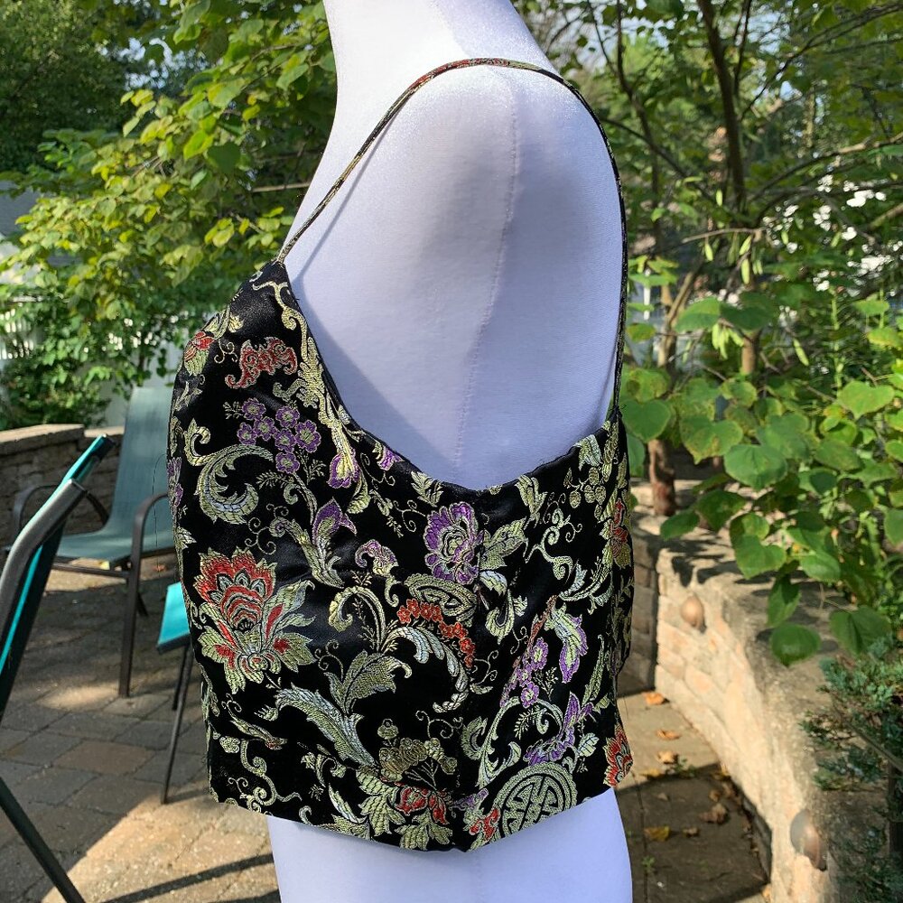 FIRM PRICE Polly & Esther Asian Cropped Top - Picture 6 of 13